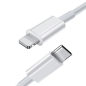 Preview: 10x iPhone 11 Lightning auf USB-C 1m Ladekabel - Datenkabel Ersatzteil